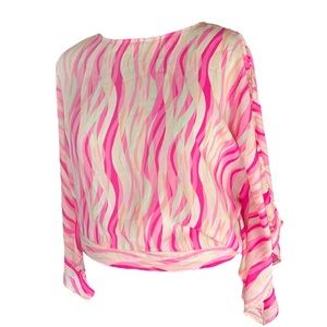 Lane Bryant size 18/20 filmy shirt with large sleeves